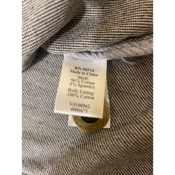 Coldwater Creek Women's Size Petite Large 14-16 Stretch Denim Jacket Blue - Picture 5 of 8